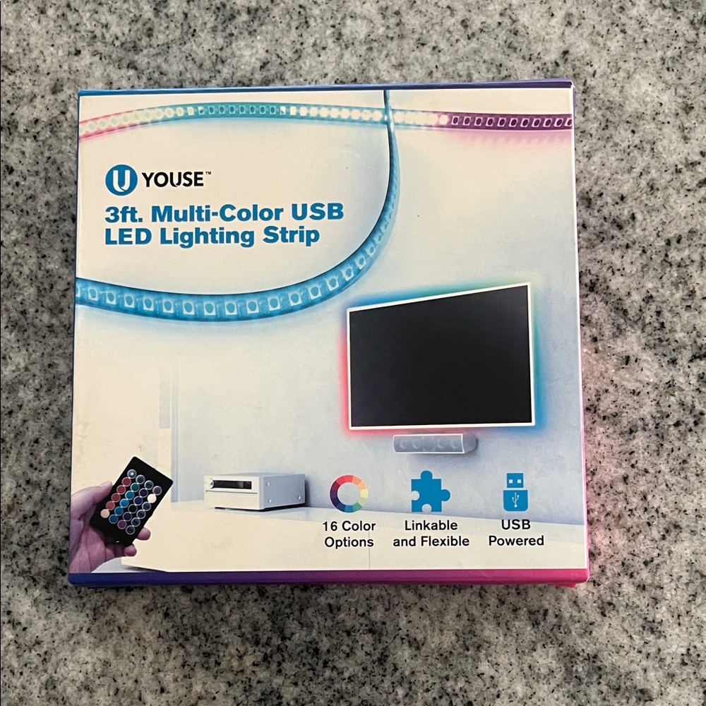 Multi-Color USB LED Lighting Strip